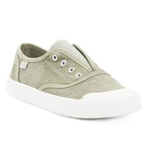 NWT NATURINO Handmade Summer Green Slip on Sneakers (Toddler Little Kid Big Kid)